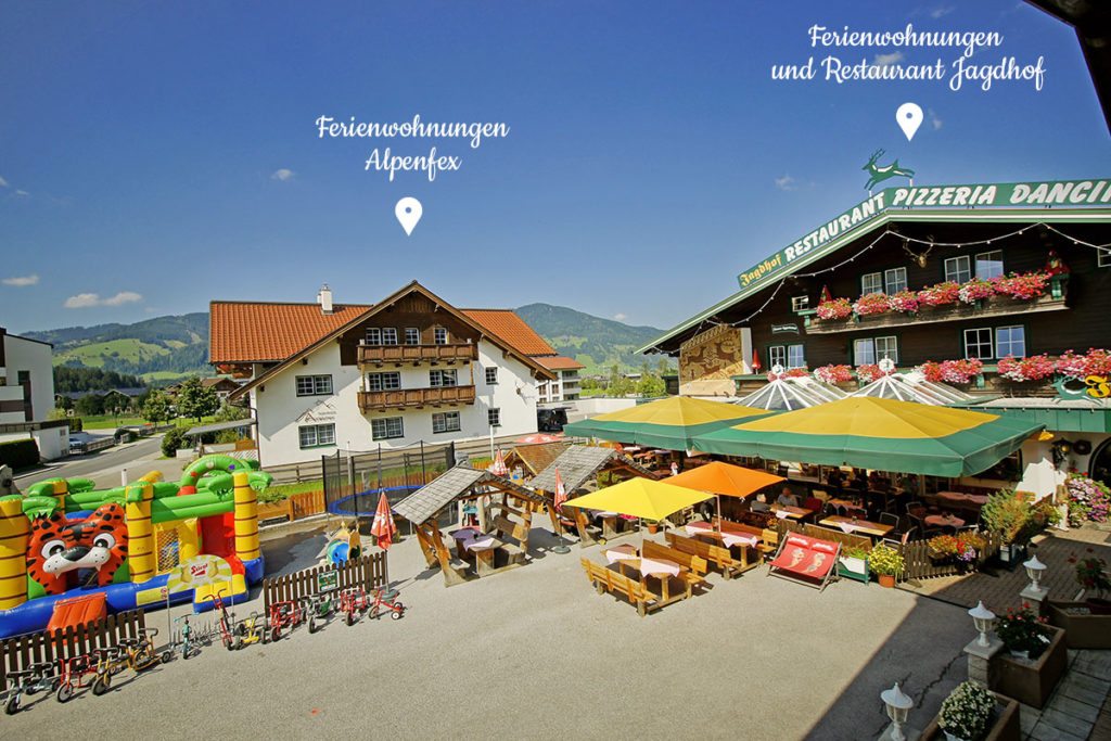Kinderparadies im Restaurant Jagdhof - Ferienwohnungen in Flachau, Salzburger Land – Alpenfex